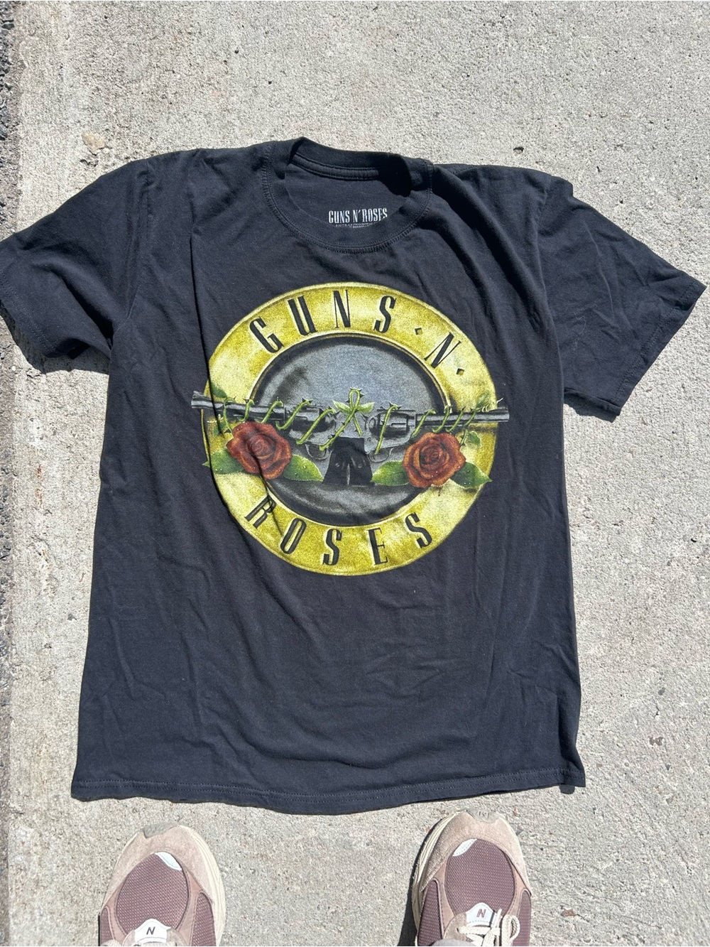 Guns N Roses Black Graphic Band T-Shirt